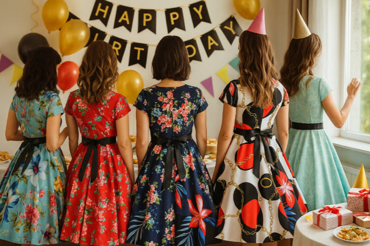 robe année 60 vintage anniversaire