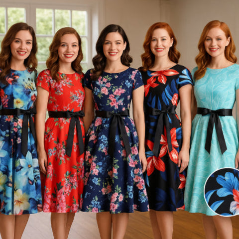 robe année 60 vintage filles