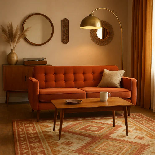 Comment transformer une pièce moderne en ambiance rétro en 24h ?