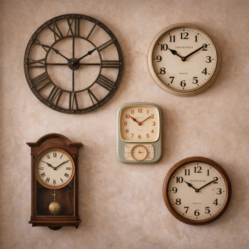 Comment choisir une horloge vintage murale (guide complet)