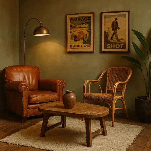 Quelles couleurs choisir pour une décoration 100% vintage ?