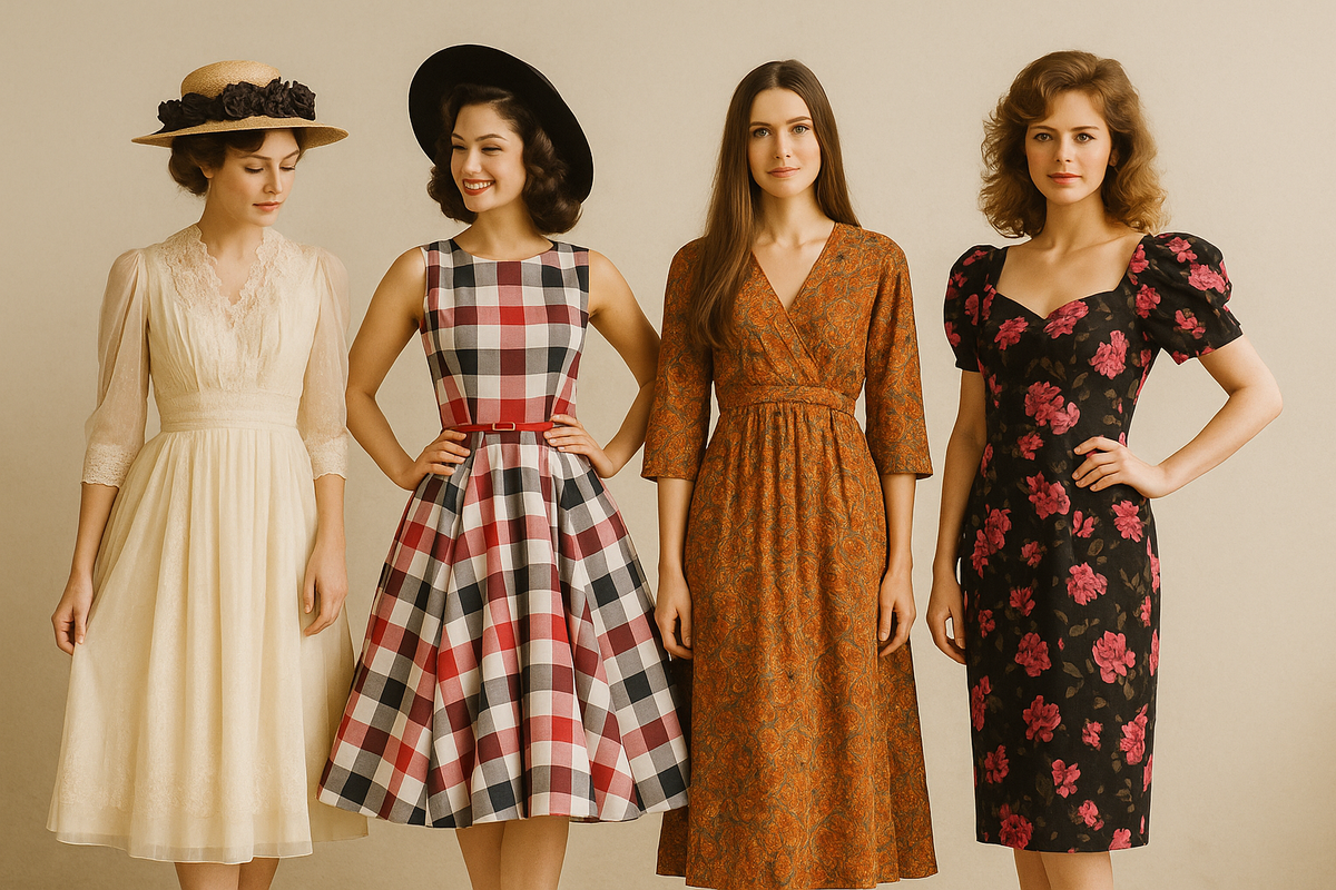 Robe au design classique