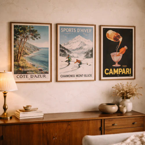 Les affiches vintage les plus vendues en France aujourd’hui