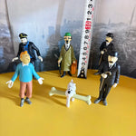 6 figurines Tintin vintage - Vignette | StyleVintage™ 