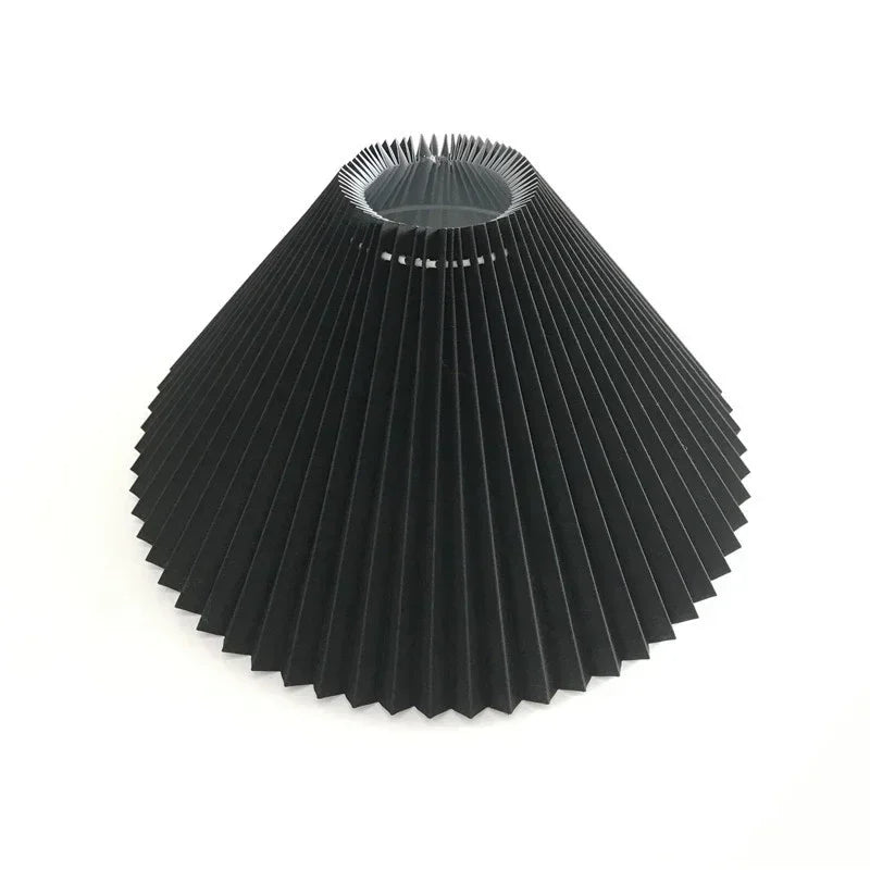 Abat jour vintage pour lampe noir
