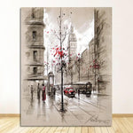Affiche 3 parties vintage - Vignette | StyleVintage™ 