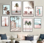Affiche bord de mer vintage - Vignette | StyleVintage™ 