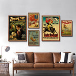 Affiche cirque vintage - Vignette | StyleVintage™ 