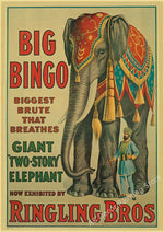 Affiche cirque vintage - Vignette | StyleVintage™ 