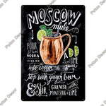Affiche cocktail vintage - Vignette | StyleVintage™ 