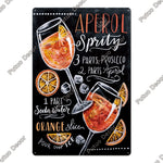 Affiche cocktail vintage - Vignette | StyleVintage™ 