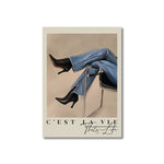 Affiche colorée vintage - Vignette | StyleVintage™ 