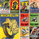 Affiche moto vintage - Vignette | StyleVintage™ 