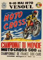 Affiche moto vintage - Vignette | StyleVintage™ 