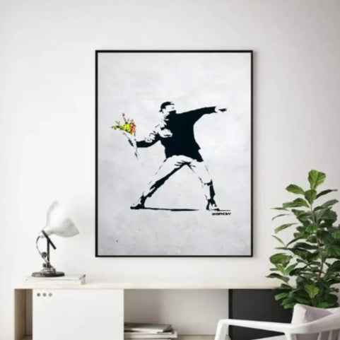 Affiche rétro vintage plante