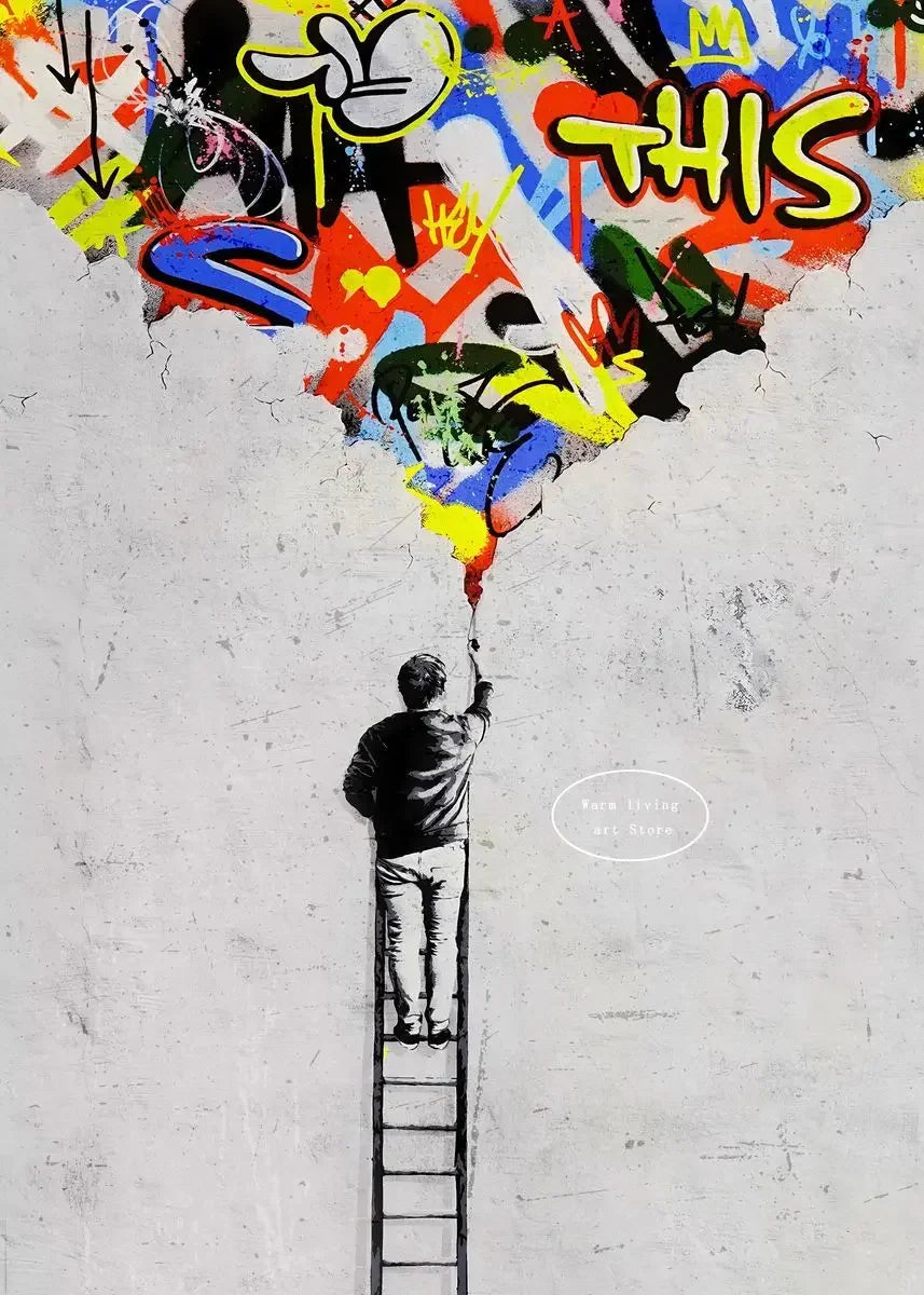 Affiche rétro vintage tag