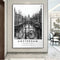 Affiche ville vintage amsterdam