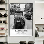 Affiche ville vintage - Vignette | StyleVintage™ 