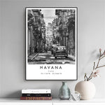 Affiche ville vintage - Vignette | StyleVintage™ 