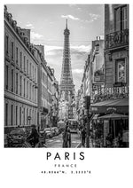 Affiche ville vintage - Vignette | StyleVintage™ 