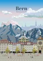 Affiche voyage vintage - Vignette | StyleVintage™ 