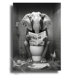 Affiche wc vintage - Vignette | StyleVintage™ 
