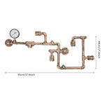 Applique murale tuyau style bar vintage - Vignette | StyleVintage™ 