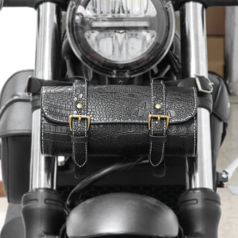 Bagage vintage moto lampe