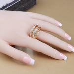 Bague vintage strass - Vignette | StyleVintage™ 