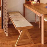 Banc vintage en rotin - Vignette | StyleVintage™ 
