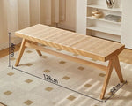 Banc vintage en rotin - Vignette | StyleVintage™ 