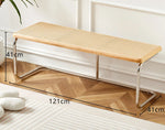 Banc vintage en rotin - Vignette | StyleVintage™ 