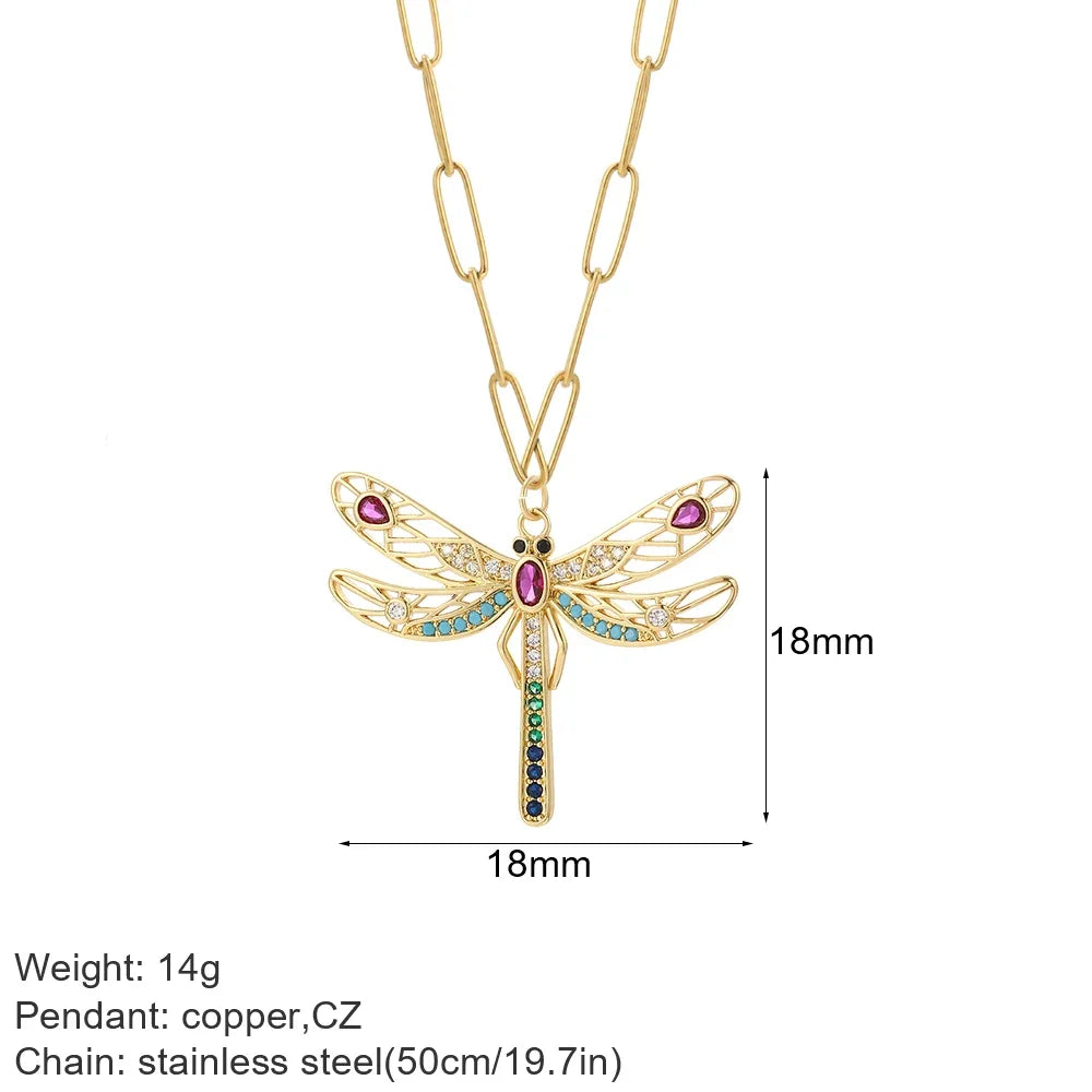 Bijou fantaisie vintage libellule