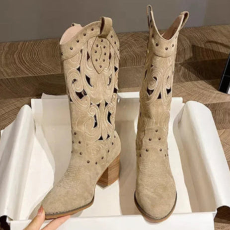 Botte western vintage boite