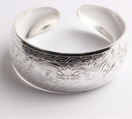 Bracelet manchette tibétain vintage - Vignette | StyleVintage™ 