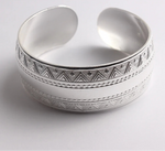 Bracelet manchette tibétain vintage - Vignette | StyleVintage™ 