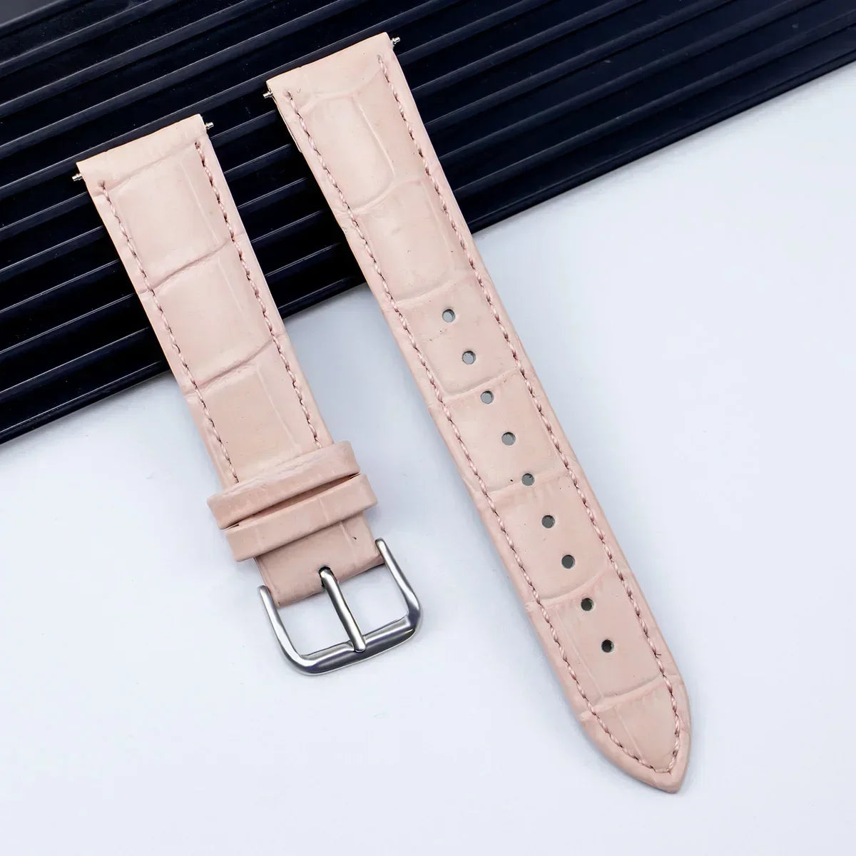 Bracelet montre vintage rose