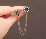 Broche vintage scarabée - Vignette | StyleVintage™ 