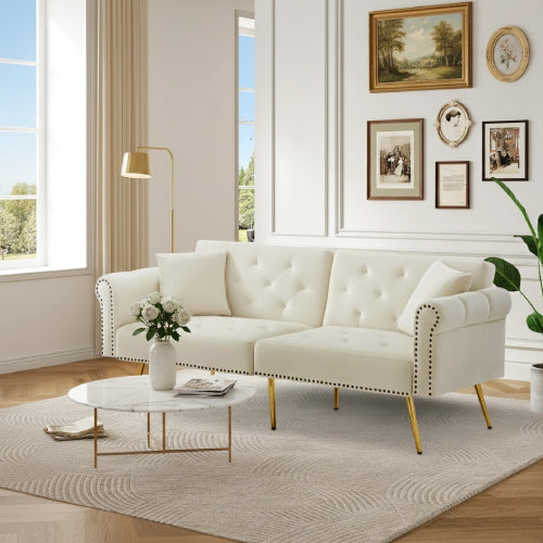 Canapé de salon vintage vase