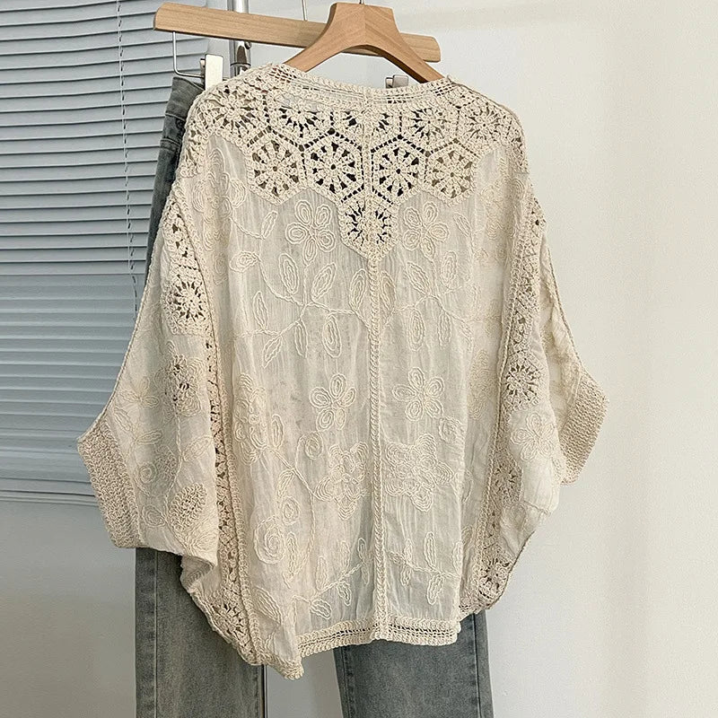 Cardigan vintage dos
