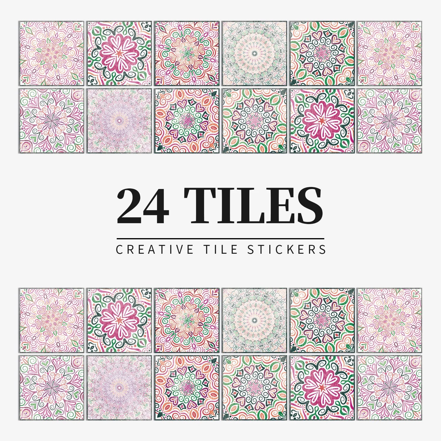 Carrelage vintage cuisine pastel