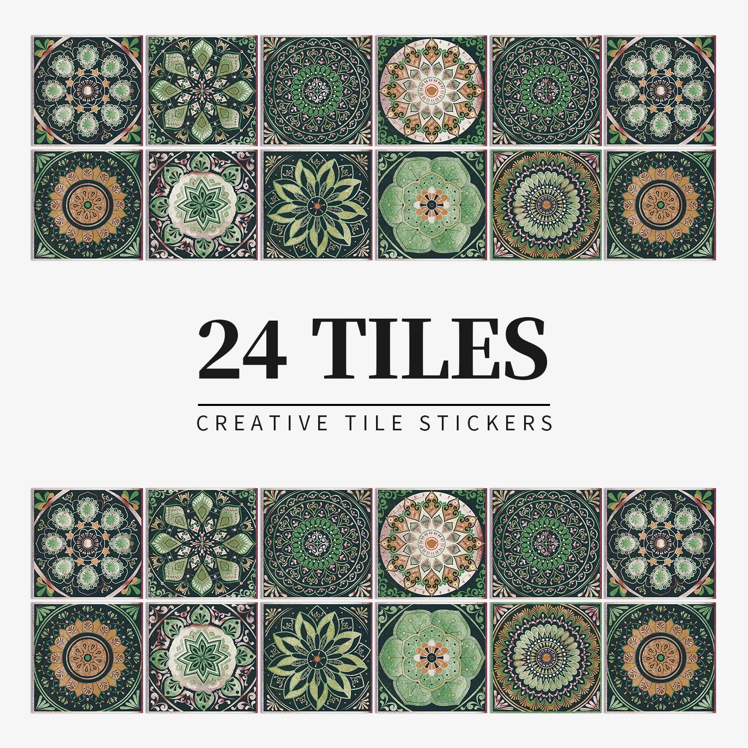 Carrelage vintage cuisine vert