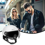 Casque jet rétro - Vignette | StyleVintage™ 