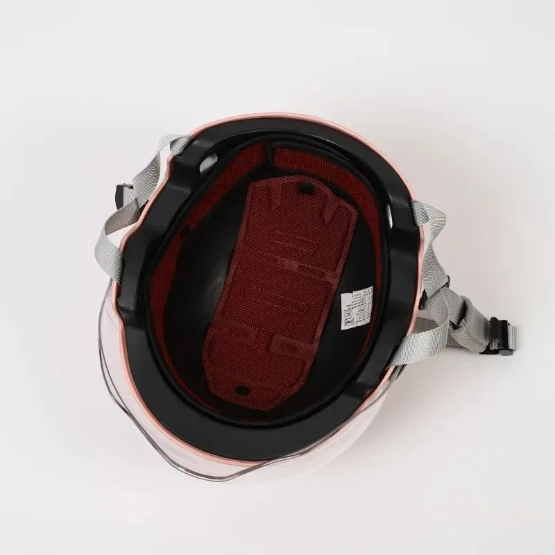 Casque jet rétro motard intérieur
