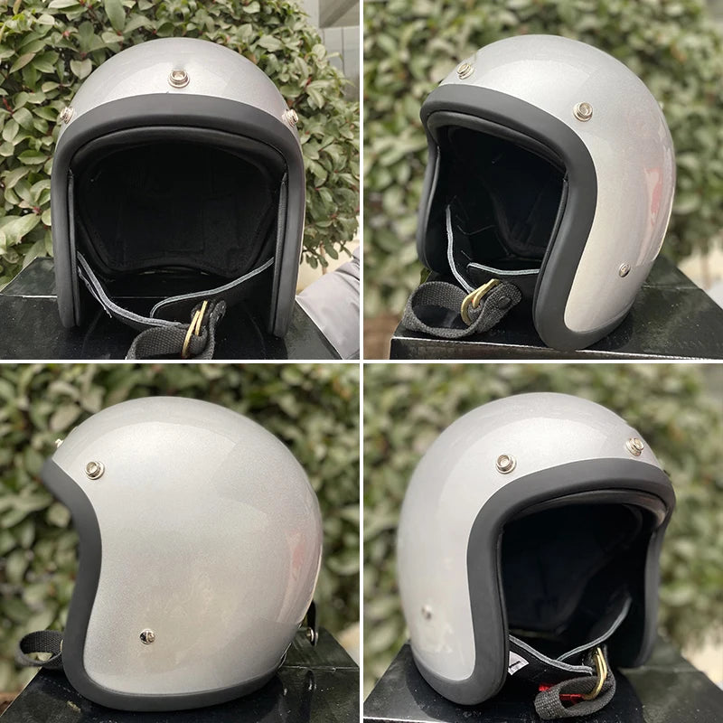 Casque moto cross vintage modèle