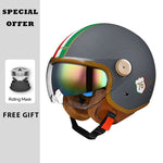 Casque moto jet vintage - Vignette | StyleVintage™ 