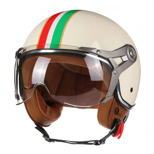 Casque moto vintage