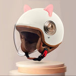 Casque moto vintage fantaisie - Vignette | StyleVintage™ 