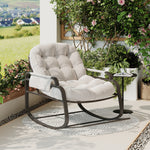 Chaise à bascule vintage jardin et salon - Vignette | StyleVintage™ 