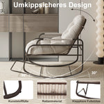 Chaise à bascule vintage jardin et salon - Vignette | StyleVintage™ 